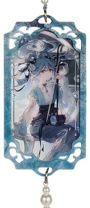 Character Vocal Series 01: Hatsune Miku Acryl Schlüsselanhänger Hatsune Miku Han Gong Qiu Yue Ver. 9 cm