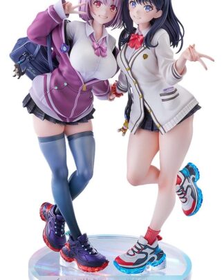 SSSS.Gridman PVC Statuen 1/7 2er-Pack Rikka Takarada & Akane Shinjo feat. toridamono 22 cm