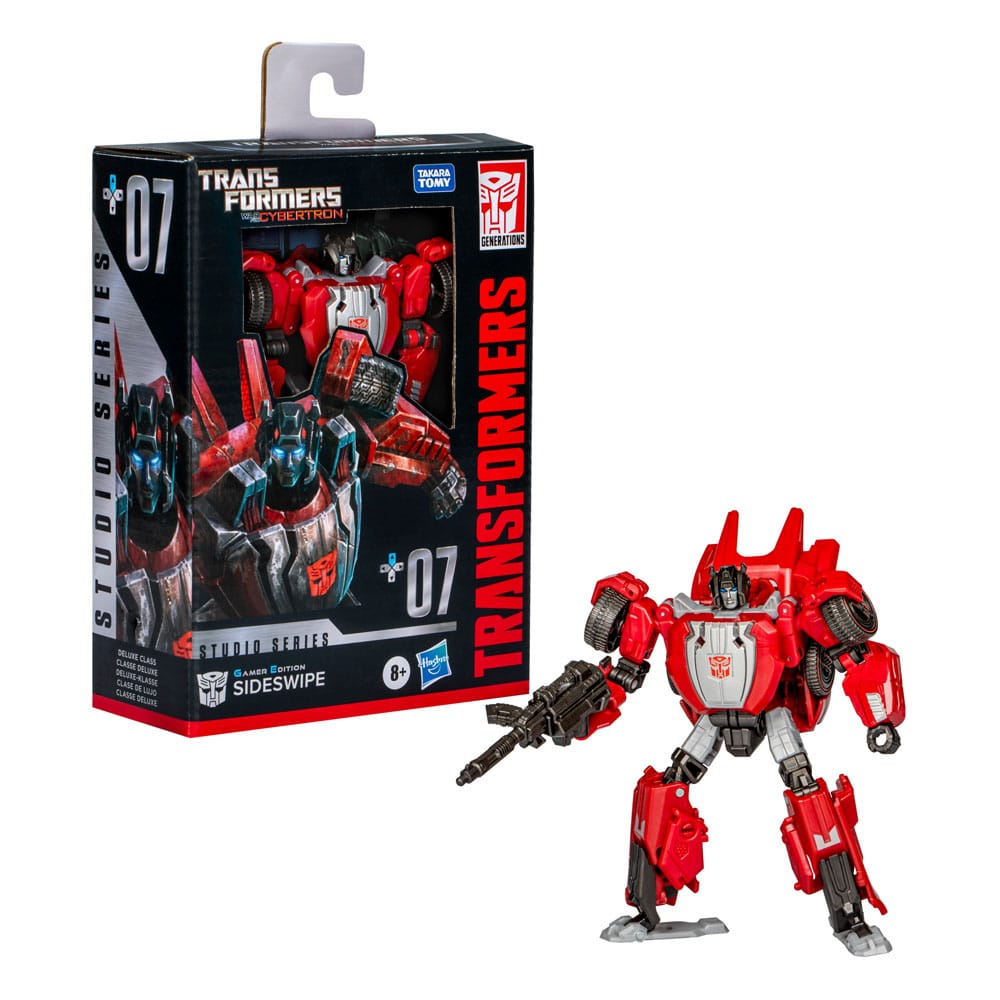 Transformers: War for Cybertron Studio Series Deluxe Class Actionfigur Gamer Edition Sideswipe 11 cm – Bild 10