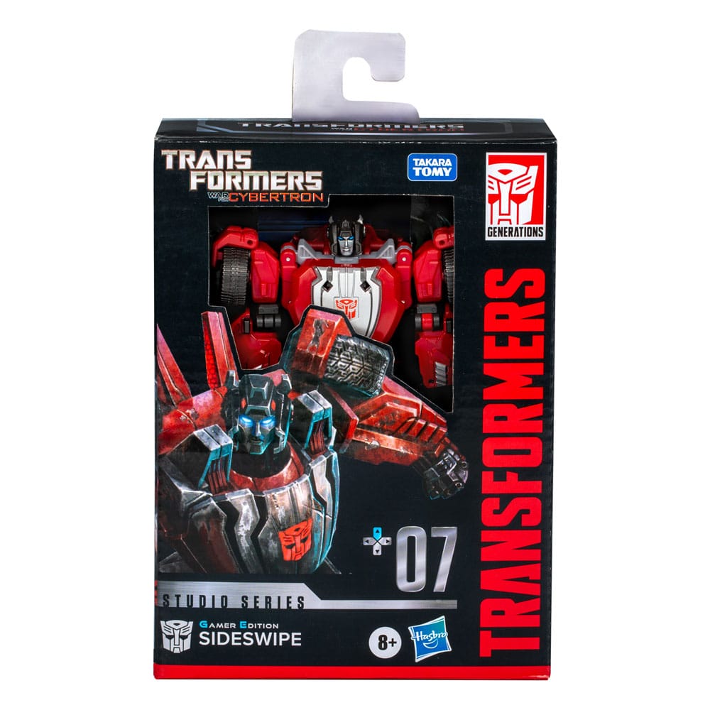 Transformers: War for Cybertron Studio Series Deluxe Class Actionfigur Gamer Edition Sideswipe 11 cm – Bild 12