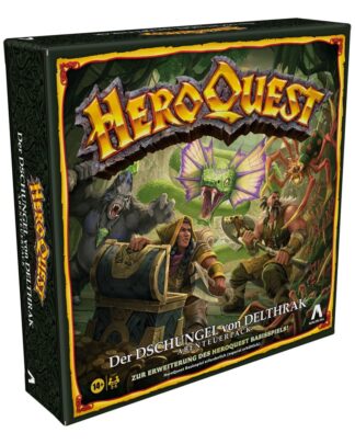 HeroQuest Brettspiel-Erweiterung Der Dschungel von Delthrak Abenteuerpack *Deutsche Version*