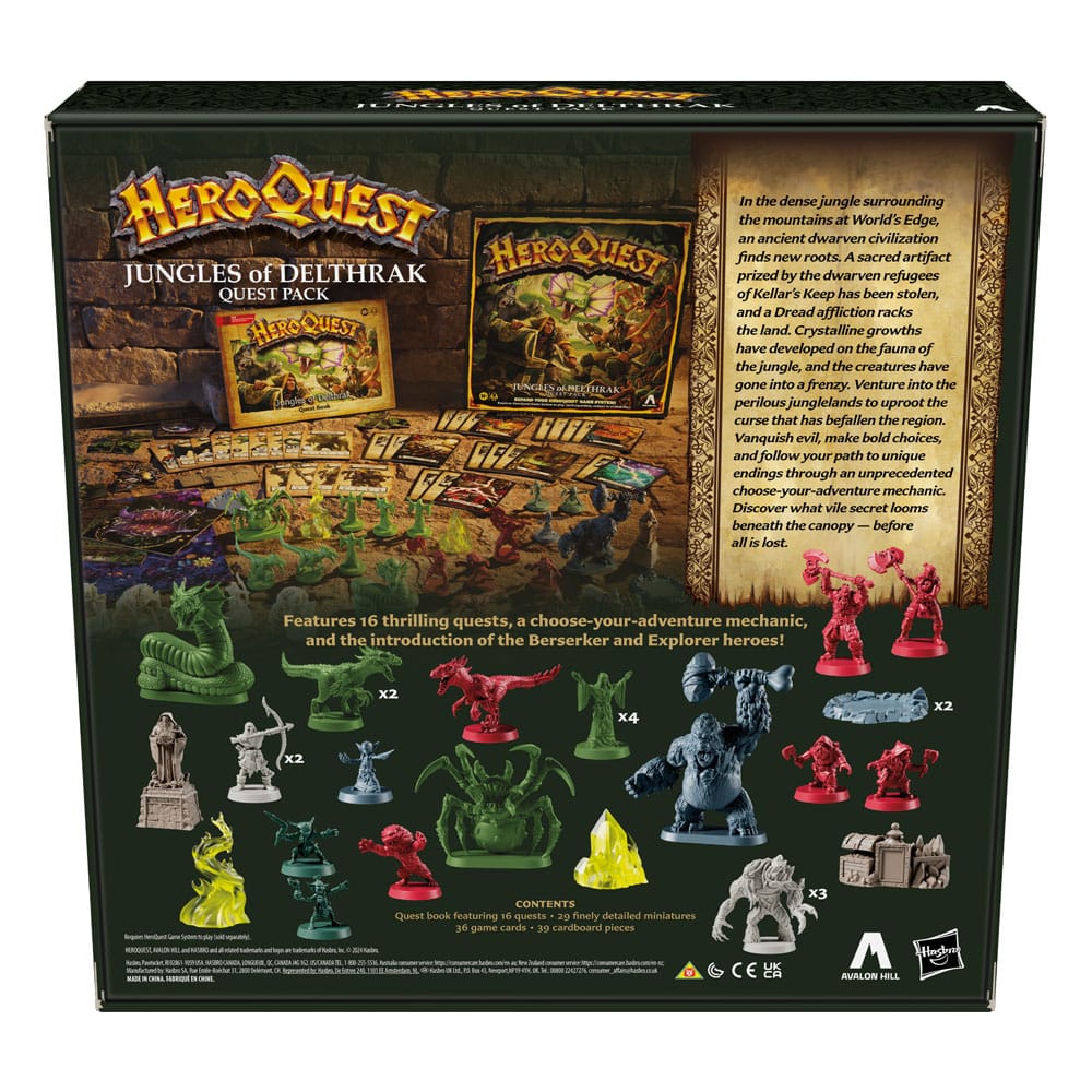 HeroQuest Brettspiel-Erweiterung Jungles of Delthrak Abenteuerpack *Englische Version* – Bild 2