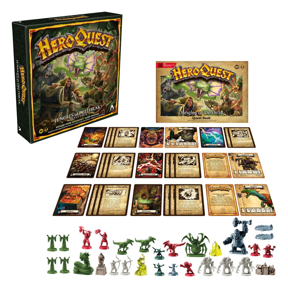 HeroQuest Brettspiel-Erweiterung Jungles of Delthrak Abenteuerpack *Englische Version* – Bild 3