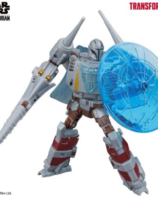 Star Wars x Transformers Actionfigur The Mandalorian / N-1 Starfighter 19 cm
