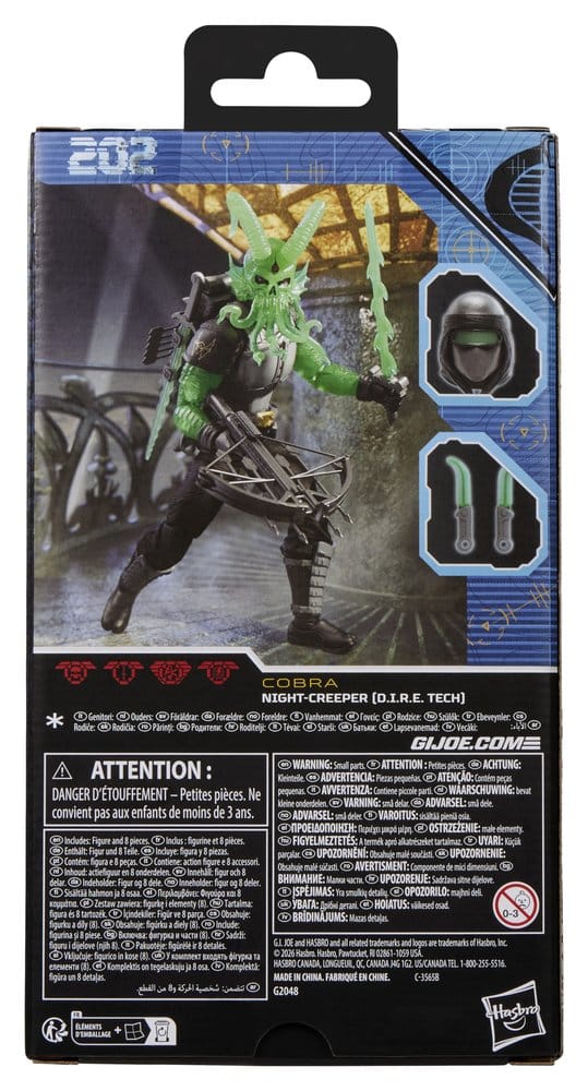 G.I. Joe Classified Series Actionfigur #202 Night-Creeper (D.I.R.E. Tech) 15 cm – Bild 2