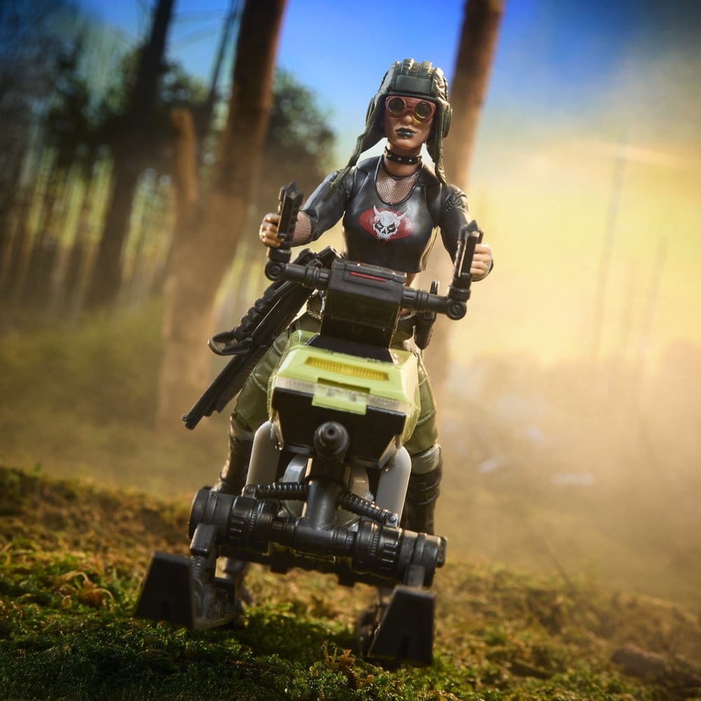 G.I. Joe Classified Series Actionfigur und Fahrzeugset #194 Zanya und Dreadnok Chameleon (Swamp Skier) 15 cm – Bild 7