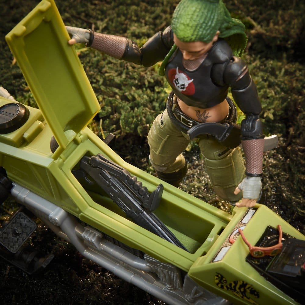 G.I. Joe Classified Series Actionfigur und Fahrzeugset #194 Zanya und Dreadnok Chameleon (Swamp Skier) 15 cm – Bild 8
