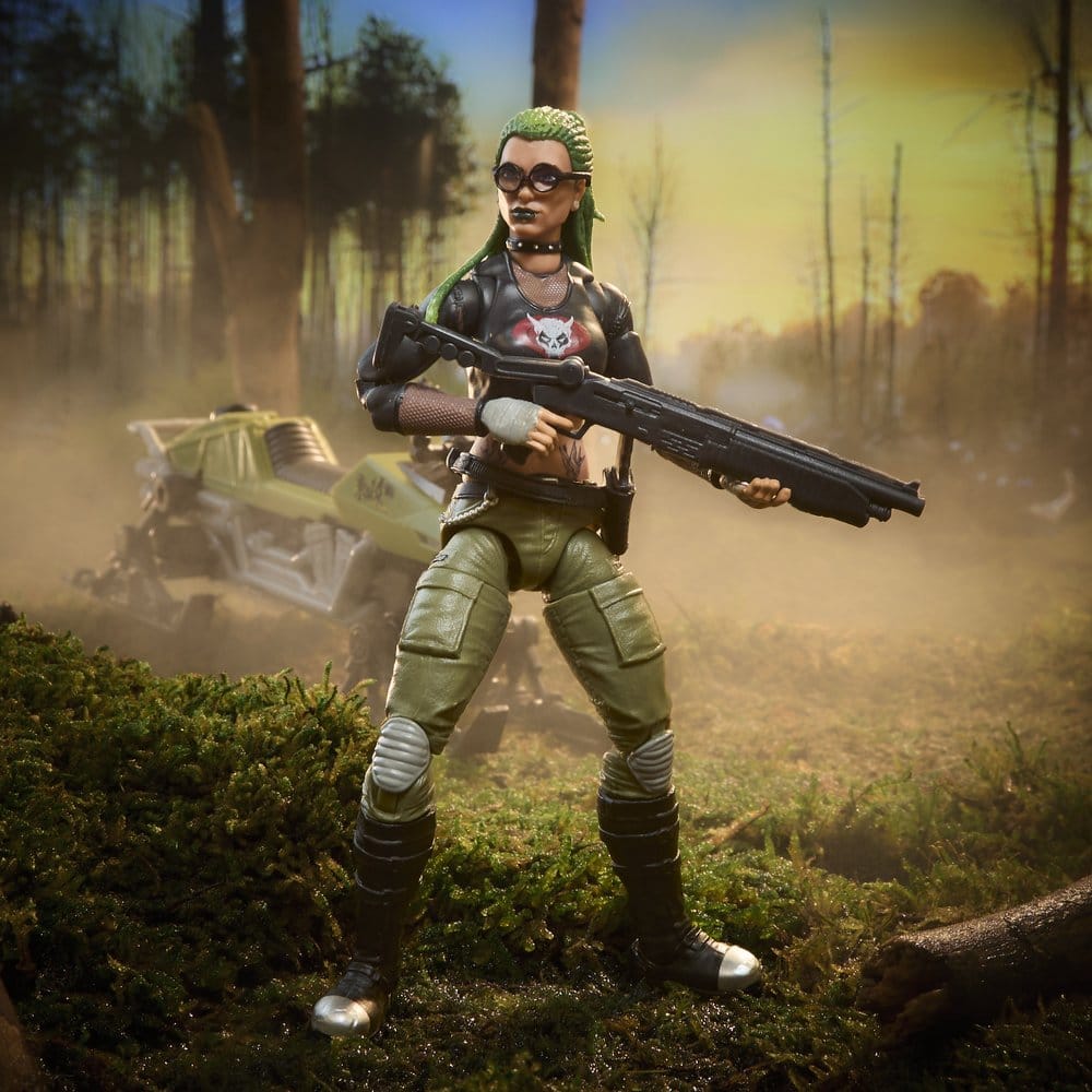 G.I. Joe Classified Series Actionfigur und Fahrzeugset #194 Zanya und Dreadnok Chameleon (Swamp Skier) 15 cm – Bild 9
