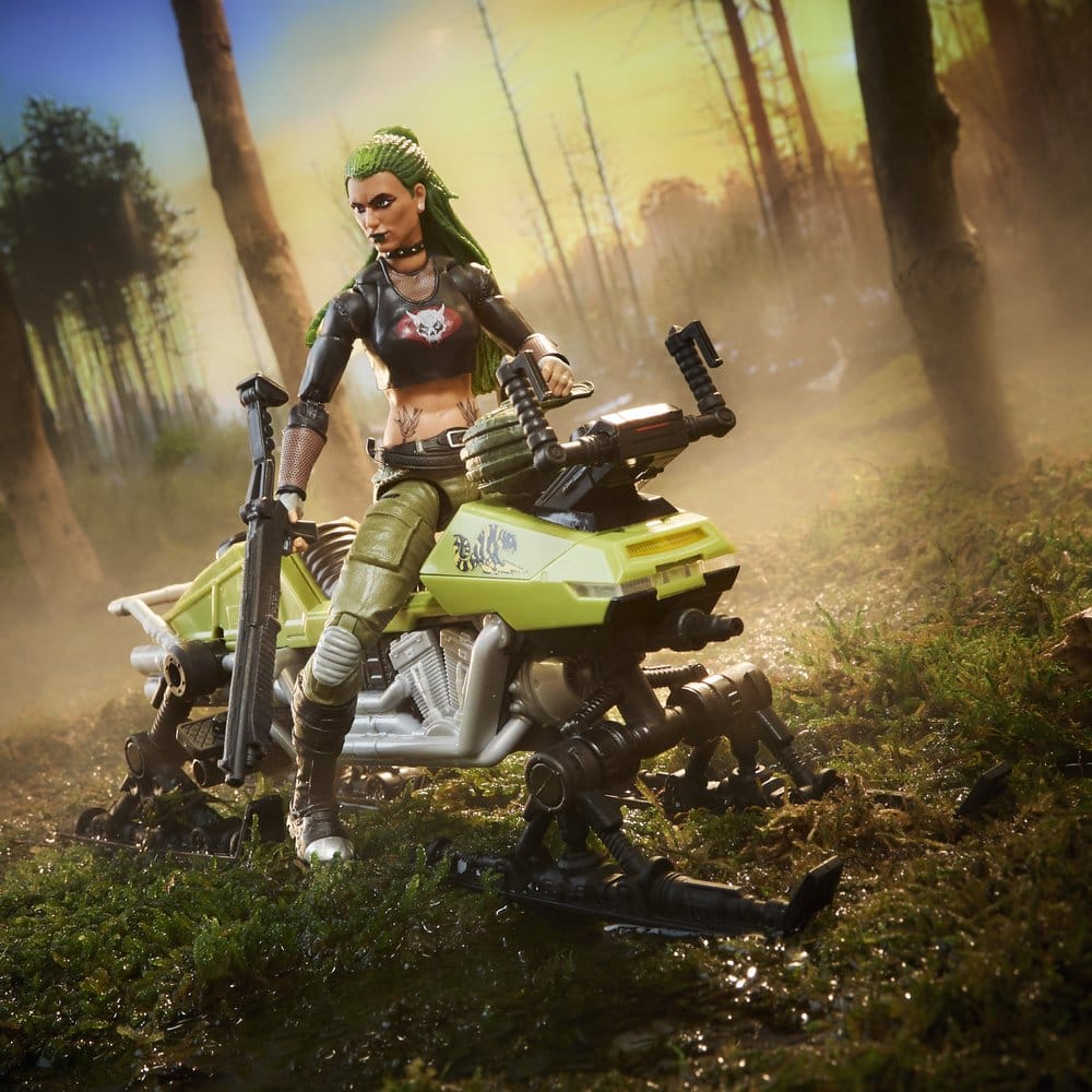 G.I. Joe Classified Series Actionfigur und Fahrzeugset #194 Zanya und Dreadnok Chameleon (Swamp Skier) 15 cm – Bild 10