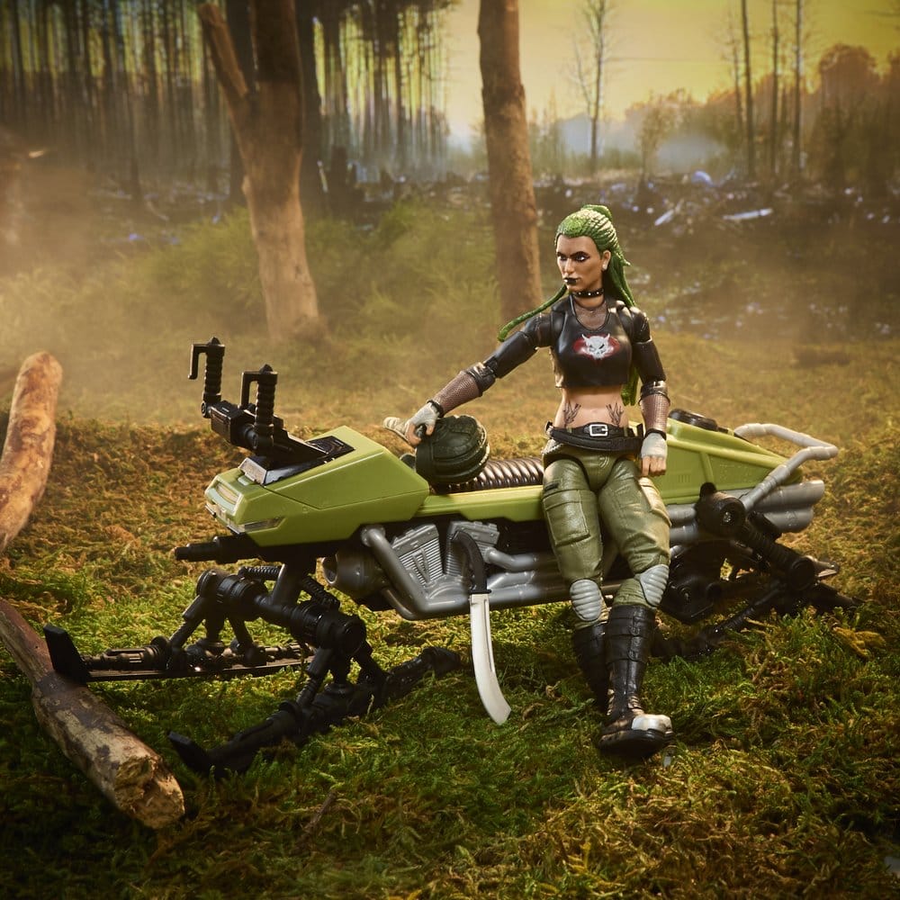 G.I. Joe Classified Series Actionfigur und Fahrzeugset #194 Zanya und Dreadnok Chameleon (Swamp Skier) 15 cm – Bild 12