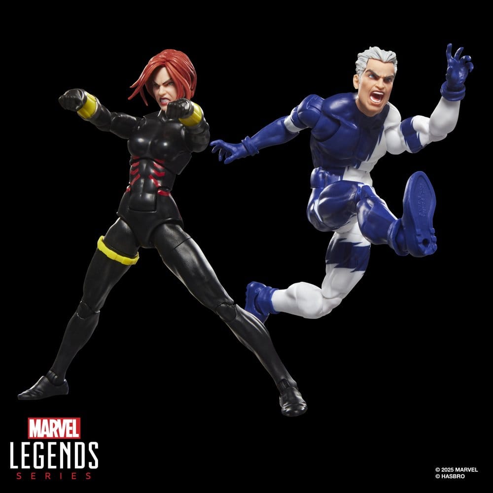 Avengers Marvel Legends Actionfiguren 2er-Pack Black Widow & Quicksilver 15 cm – Bild 16