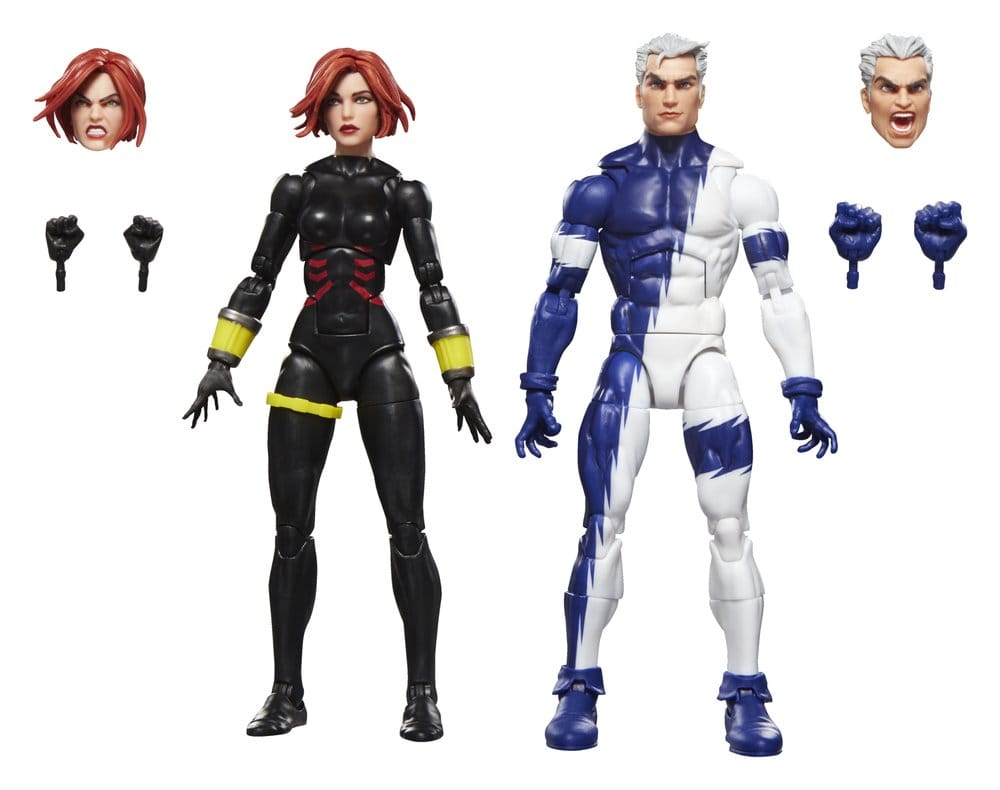 Avengers Marvel Legends Actionfiguren 2er-Pack Black Widow & Quicksilver 15 cm – Bild 26