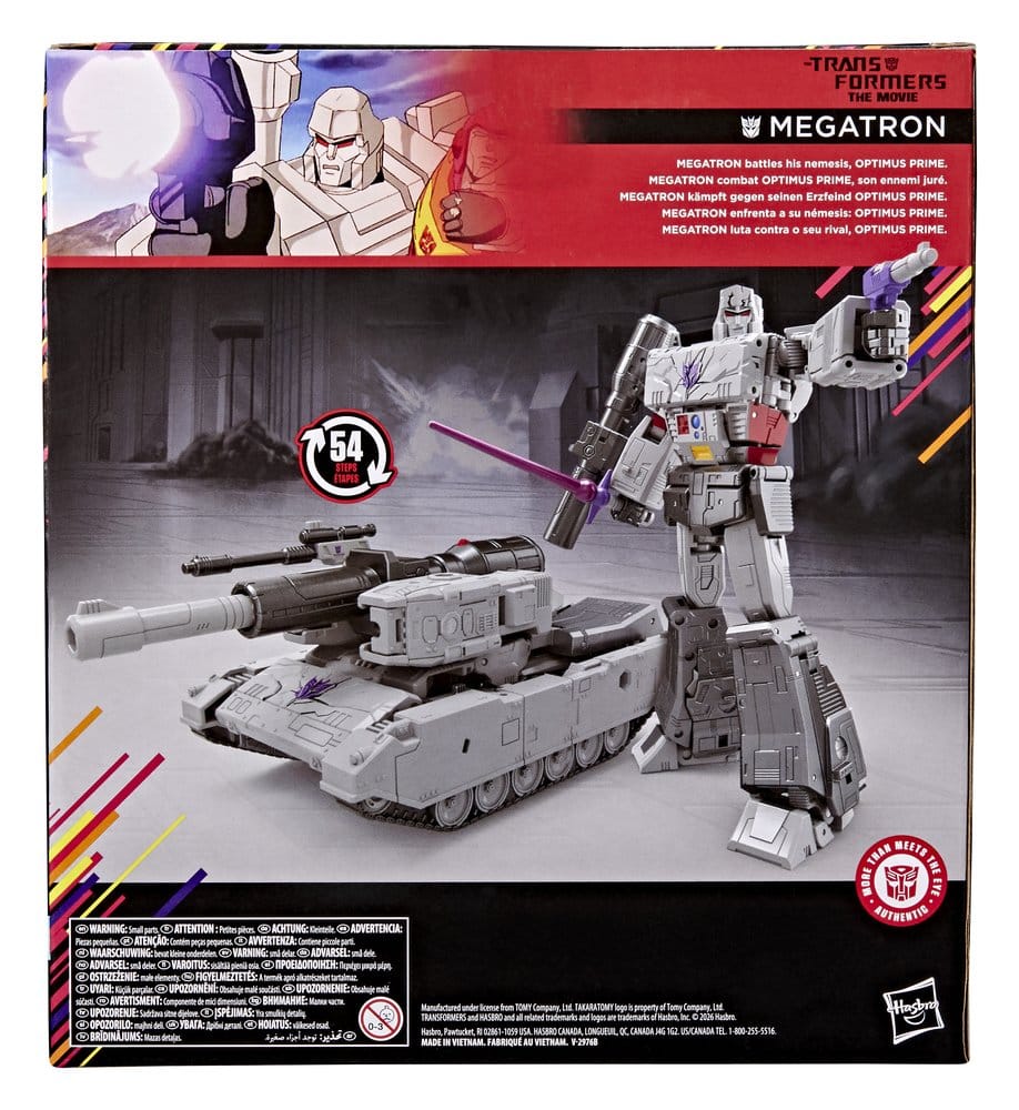 The Transformers: The Movie Studio Series Leader Class Actionfigur MTMTE Collection: Megatron 22 cm – Bild 2