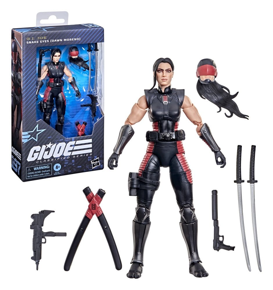 G.I. Joe Classified Series Actionfigur Snake Eyes (Dawn Moreno) 15 cm – Bild 3
