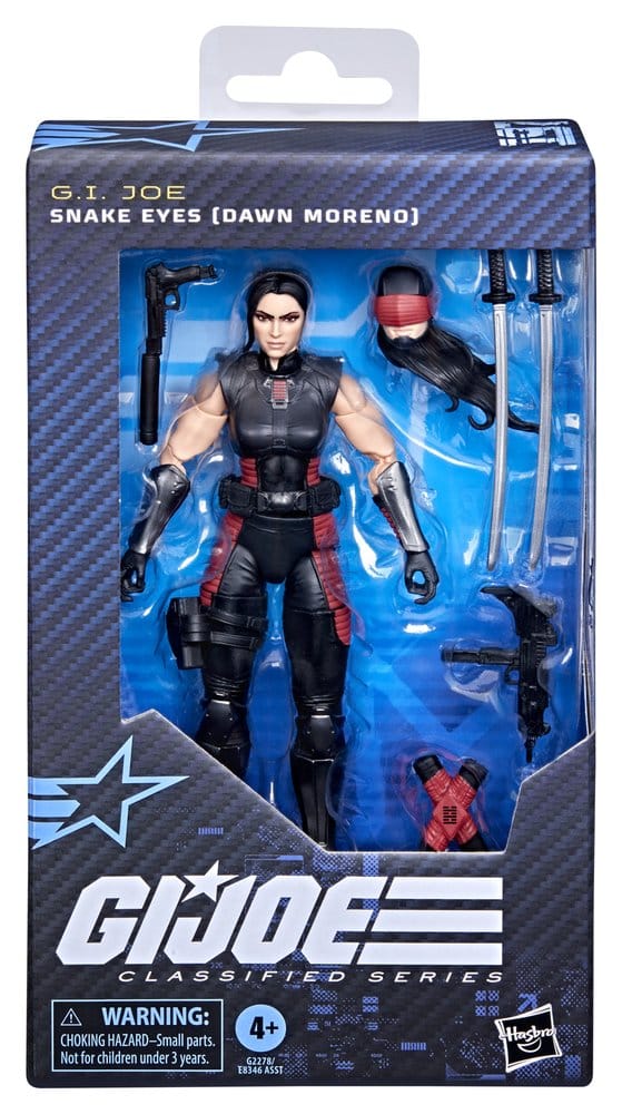 G.I. Joe Classified Series Actionfigur Snake Eyes (Dawn Moreno) 15 cm – Bild 6