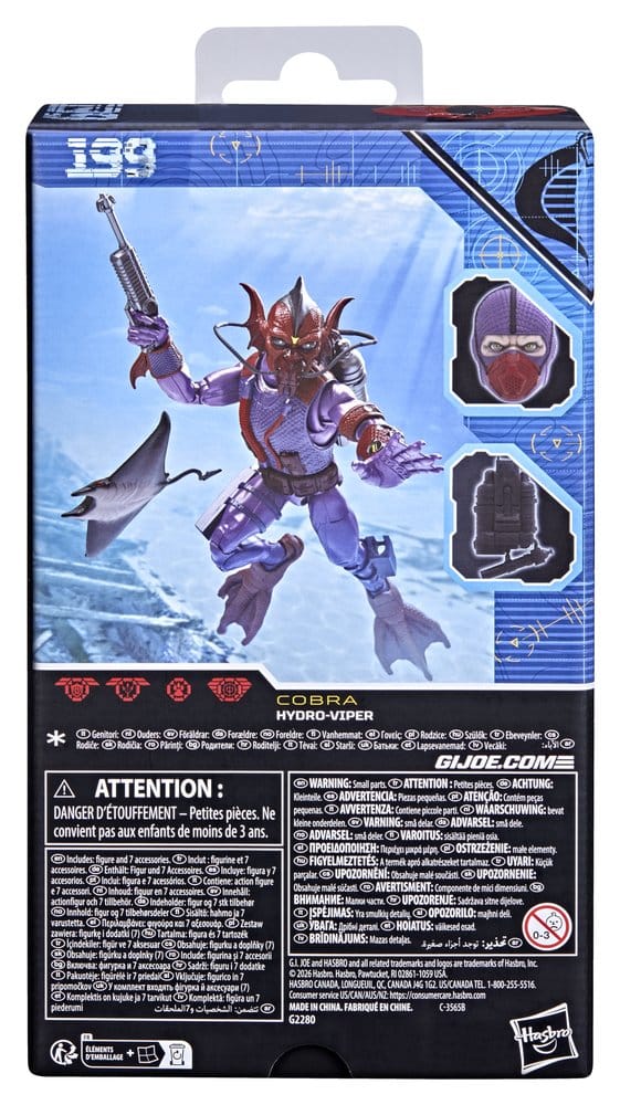 G.I. Joe Classified Series Actionfigur #199 Hydro-Viper 15 cm – Bild 2