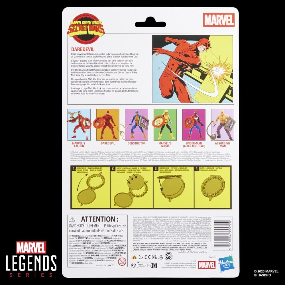 Secret Wars Marvel Legends Actionfigur Daredevil 15 cm – Bild 8