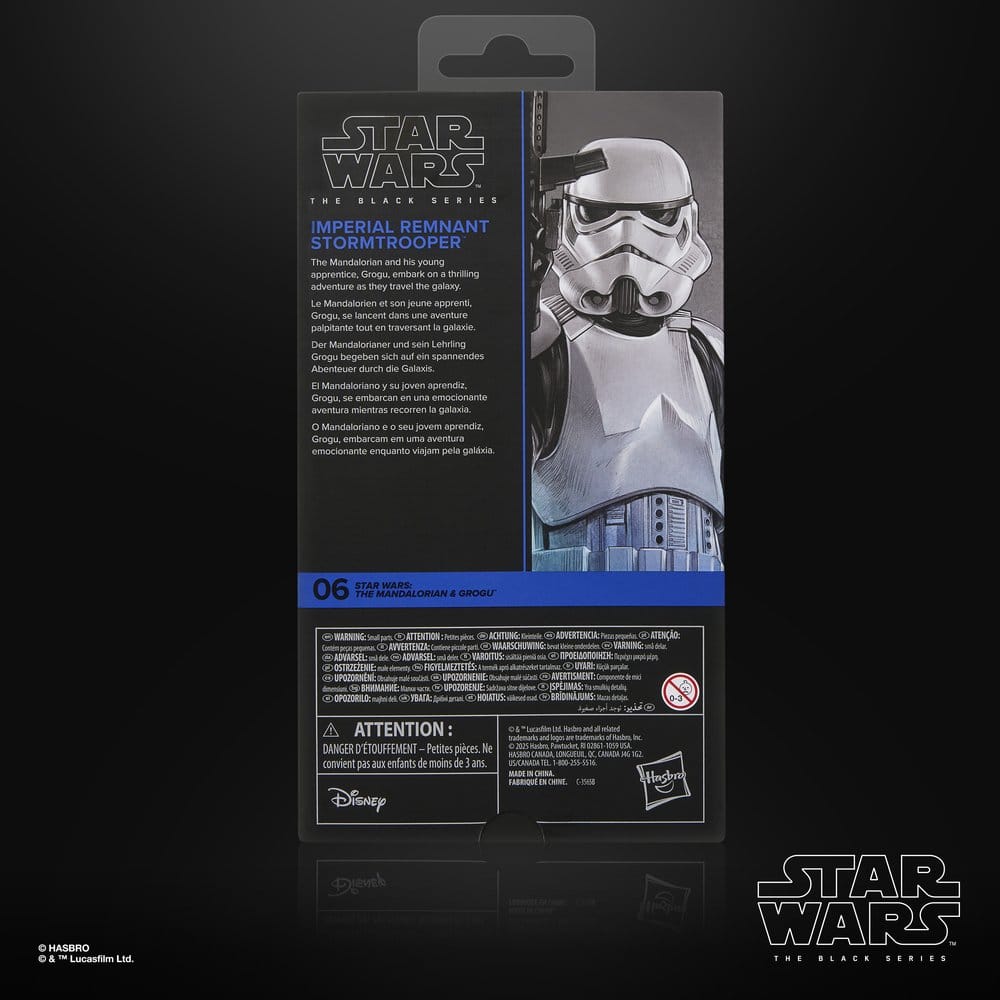 Star Wars: The Mandalorian & Grogu Black Series Actionfigur Imperial Remnant Stormtrooper 15 cm – Bild 5