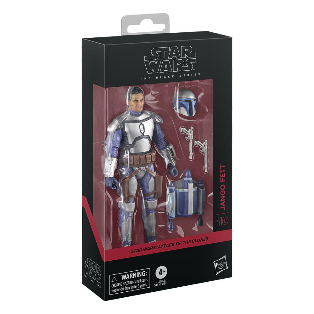 Star Wars Episode II Black Series Actionfigur Jango Fett 15 cm – Bild 4