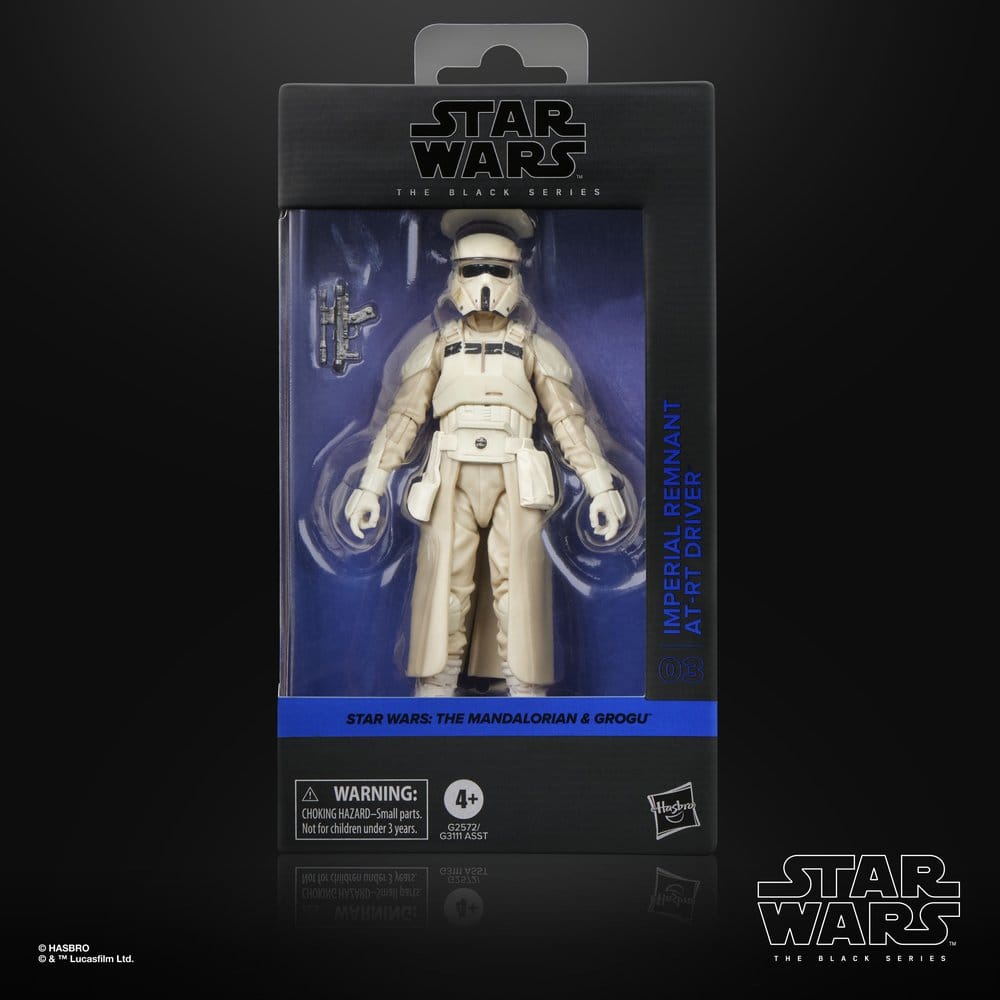 Star Wars: The Mandalorian & Grogu Black Series Actionfigur Imperial Remnant AT-RT Driver 15 cm – Bild 2