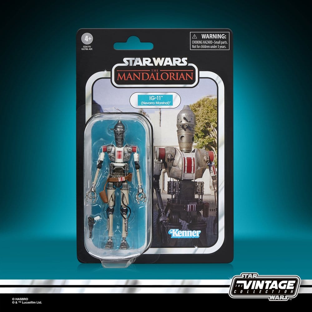 Star Wars: The Mandalorian Vintage Collection Actionfigur IG-11 (Nevarro Marshal) 10 cm – Bild 2