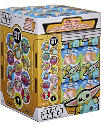 Star Wars Minifiguren 4 cm Grogu Snack Attack Series 1 Blind Box Display (24)