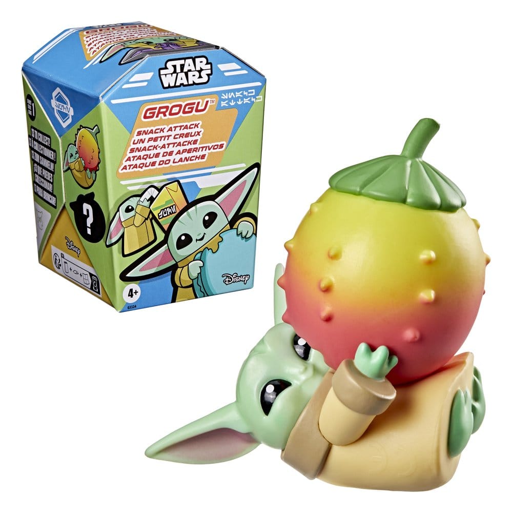Star Wars Minifiguren 4 cm Grogu Snack Attack Series 1 Blind Box Display (24) – Bild 3