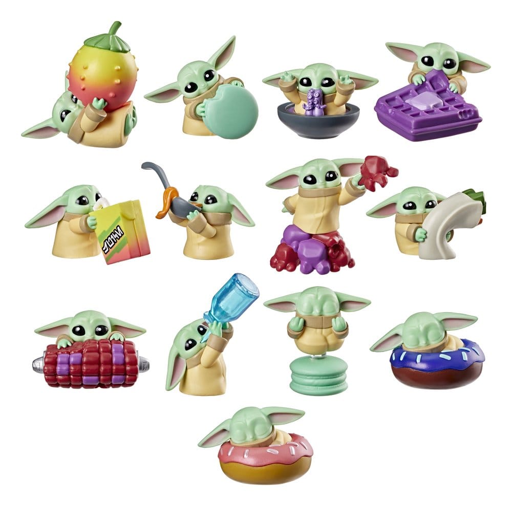 Star Wars Minifiguren 4 cm Grogu Snack Attack Series 1 Blind Box Display (24) – Bild 10