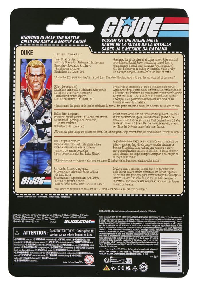 G.I. Joe Classified Series Retro Actionfigur Duke 15 cm – Bild 2