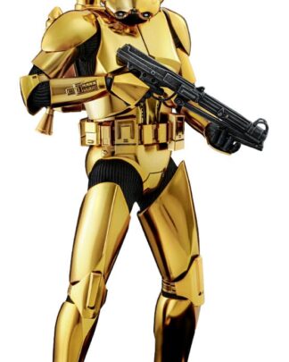Star Wars Actionfigur 1/6 Clone Trooper (Gold Chrome Version) Exclusive 30 cm