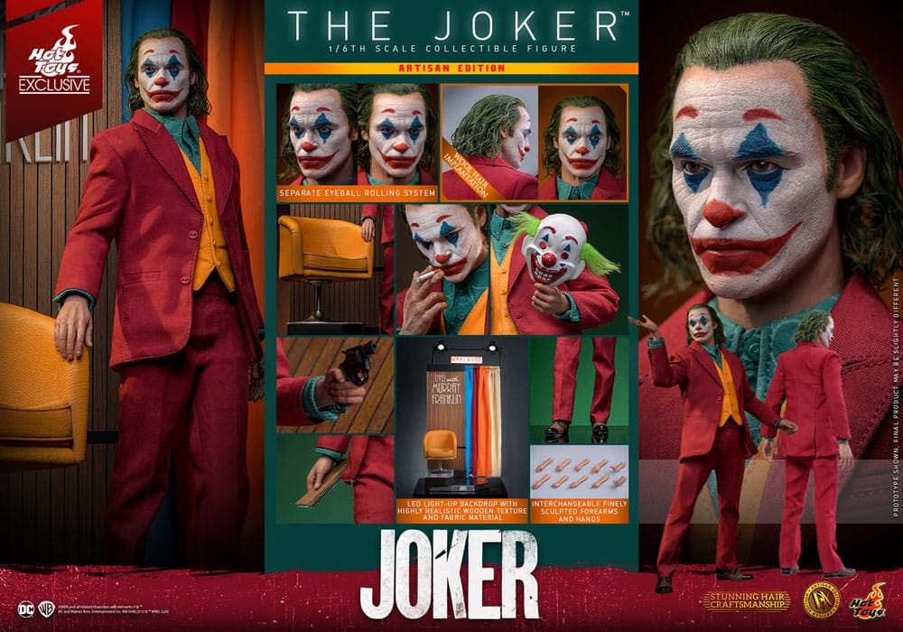 Joker Movie Masterpiece Actionfigur 1/6 The Joker Artisan Edition 30 cm – Bild 22
