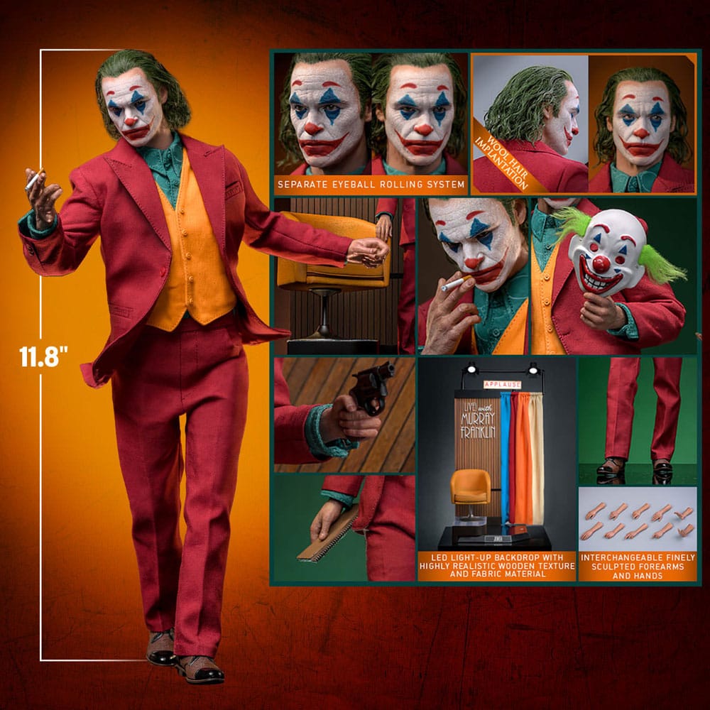 Joker Movie Masterpiece Actionfigur 1/6 The Joker Artisan Edition 30 cm – Bild 23