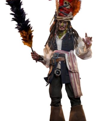 Pirates of the Caribbean - Fluch der Karibik 2 DX Actionfigur 1/6 Pelegostos Chief Jack Sparrow 30 cm
