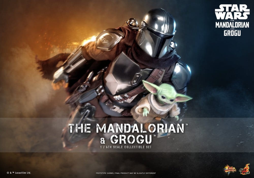 Star Wars: The Mandalorian & Grogu Movie Masterpiece Actionfigur 1/6 The Mandalorian and Grogu 31 cm – Bild 2