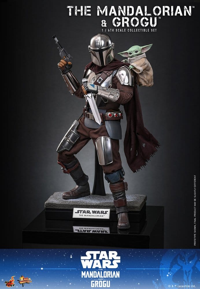 Star Wars: The Mandalorian & Grogu Movie Masterpiece Actionfigur 1/6 The Mandalorian and Grogu 31 cm – Bild 3