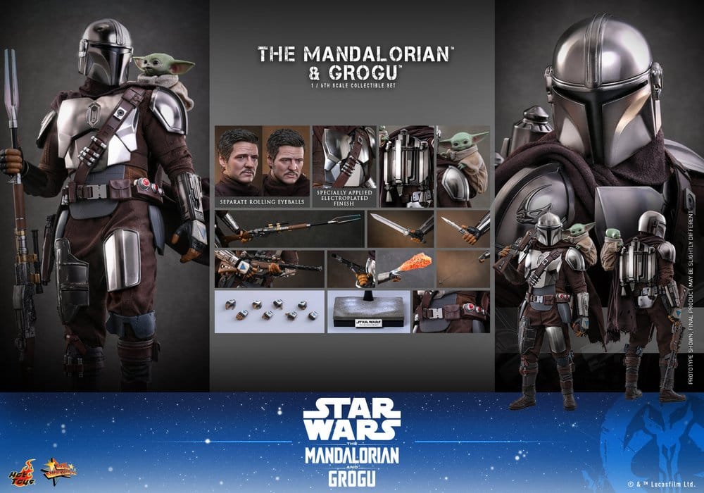Star Wars: The Mandalorian & Grogu Movie Masterpiece Actionfigur 1/6 The Mandalorian and Grogu 31 cm – Bild 22