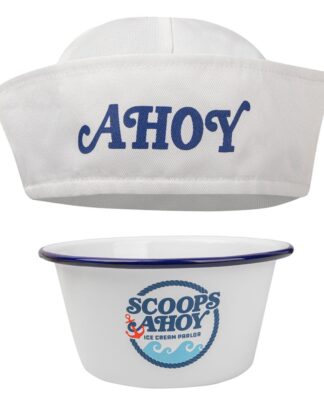Stranger Things Eiscreme-Schüssel mit Matrosenmütze Scoops Ahoy