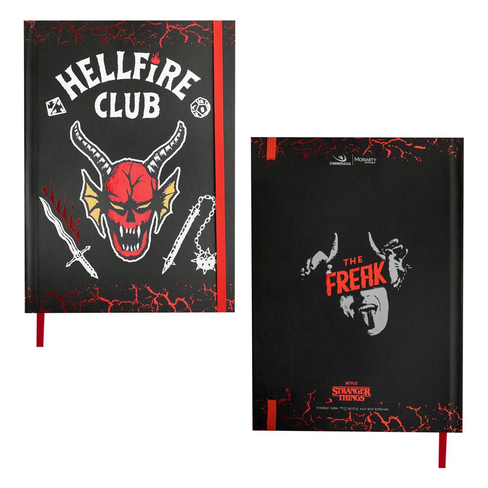Stranger Things Notizbuch Hell Fire Club