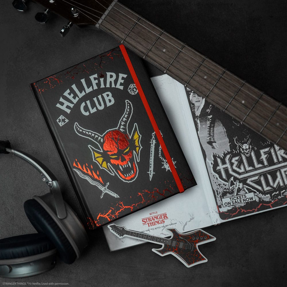 Stranger Things Notizbuch Hell Fire Club – Bild 2