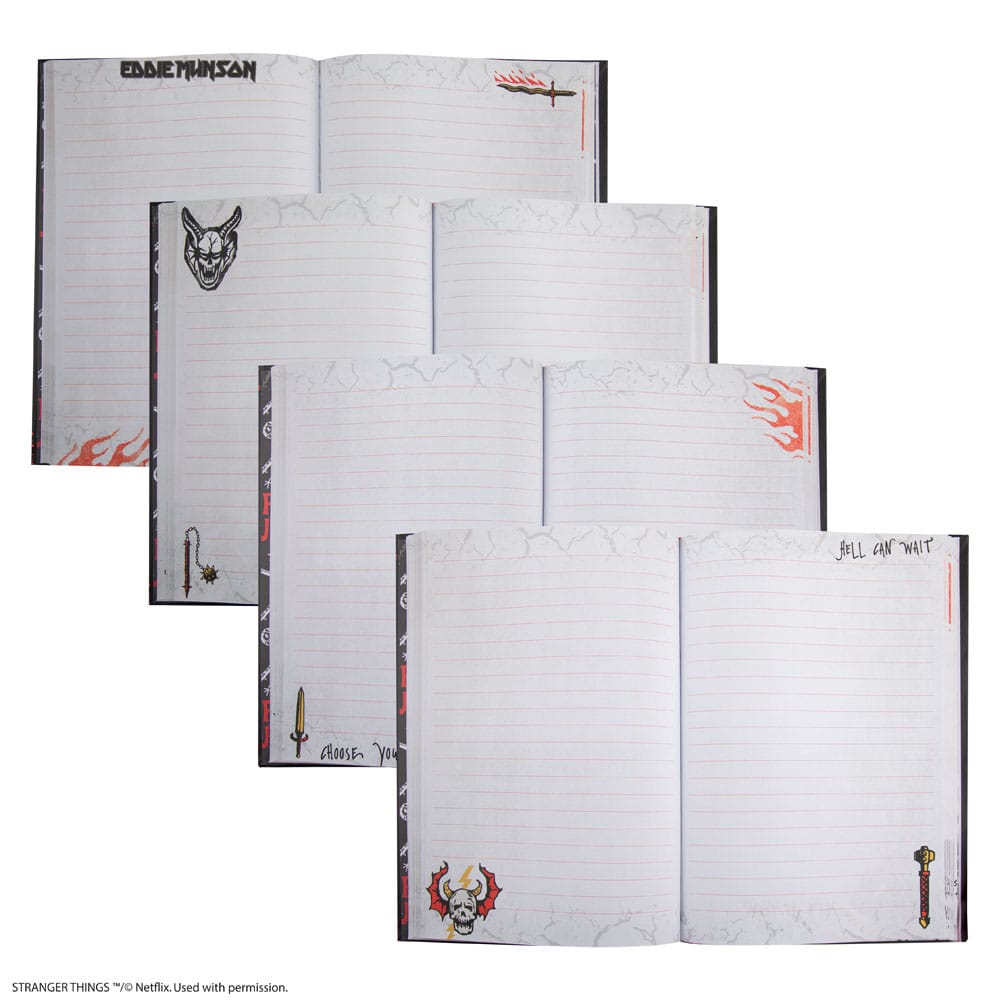 Stranger Things Notizbuch Hell Fire Club – Bild 5