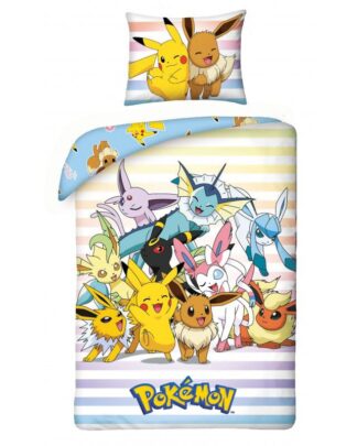 Pokémon Bettwäsche Pikachu, Evoli & Friends 140 x 200 cm / 70 x 90 cm