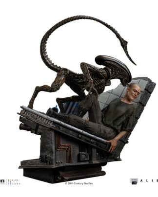 Alien 3 Art Scale Statue 1/10 Ellen Ripley and Dog Alien 23 cm
