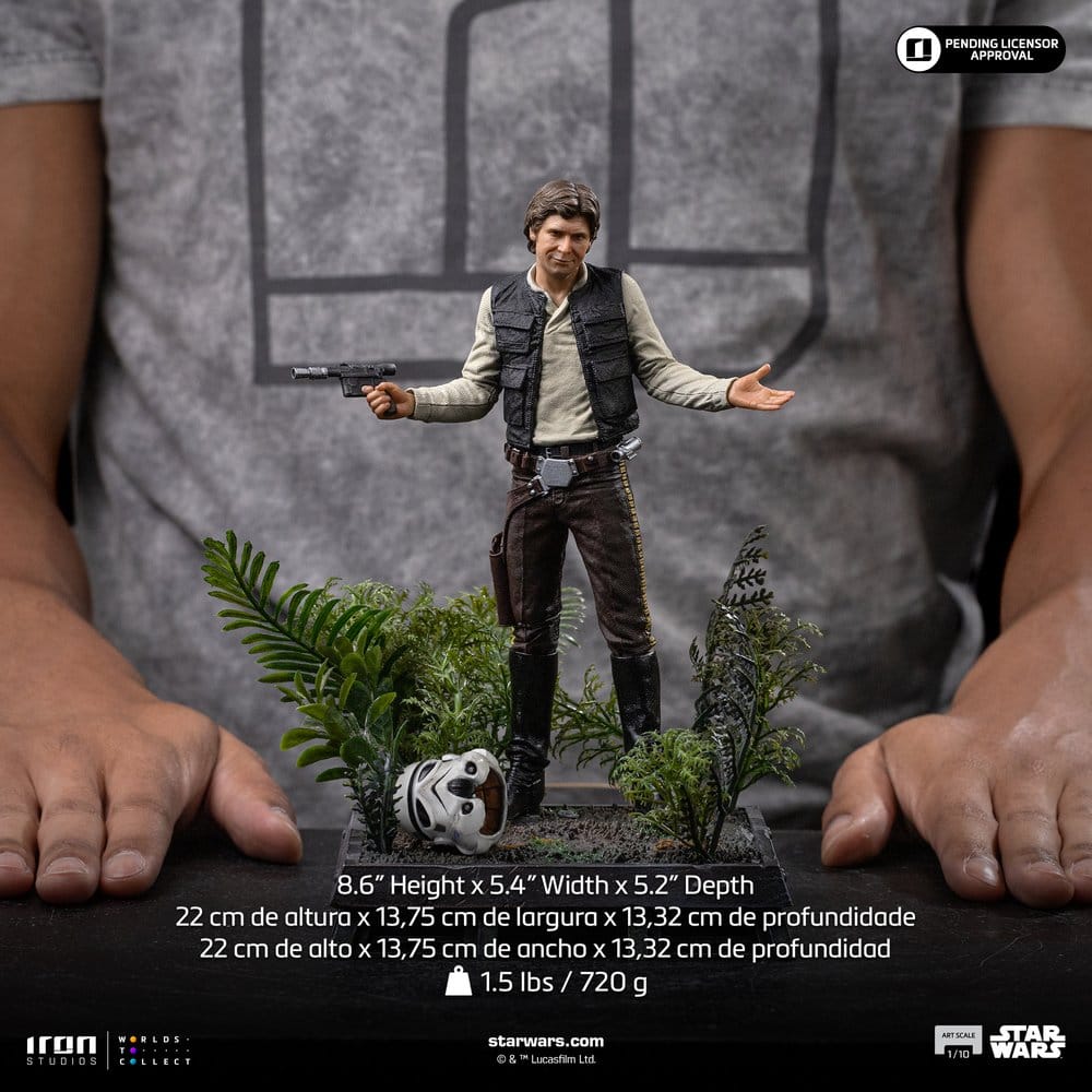 Star Wars Art Scale Statue 1/10 Han Solo (Episode VI) 22 cm – Bild 10