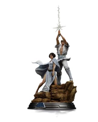 Star Wars Deluxe Art Scale Statue 1/10 Luke and Leia 41 cm