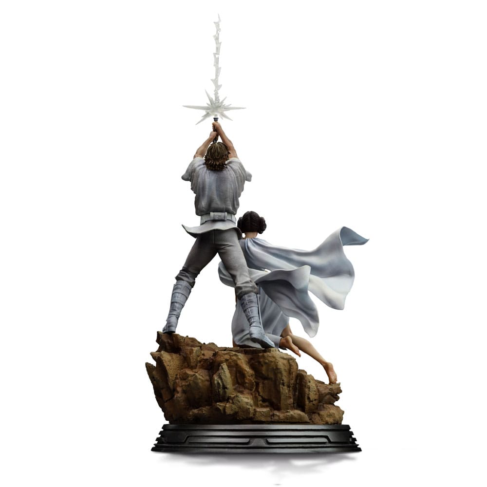 Star Wars Deluxe Art Scale Statue 1/10 Luke and Leia 41 cm – Bild 6