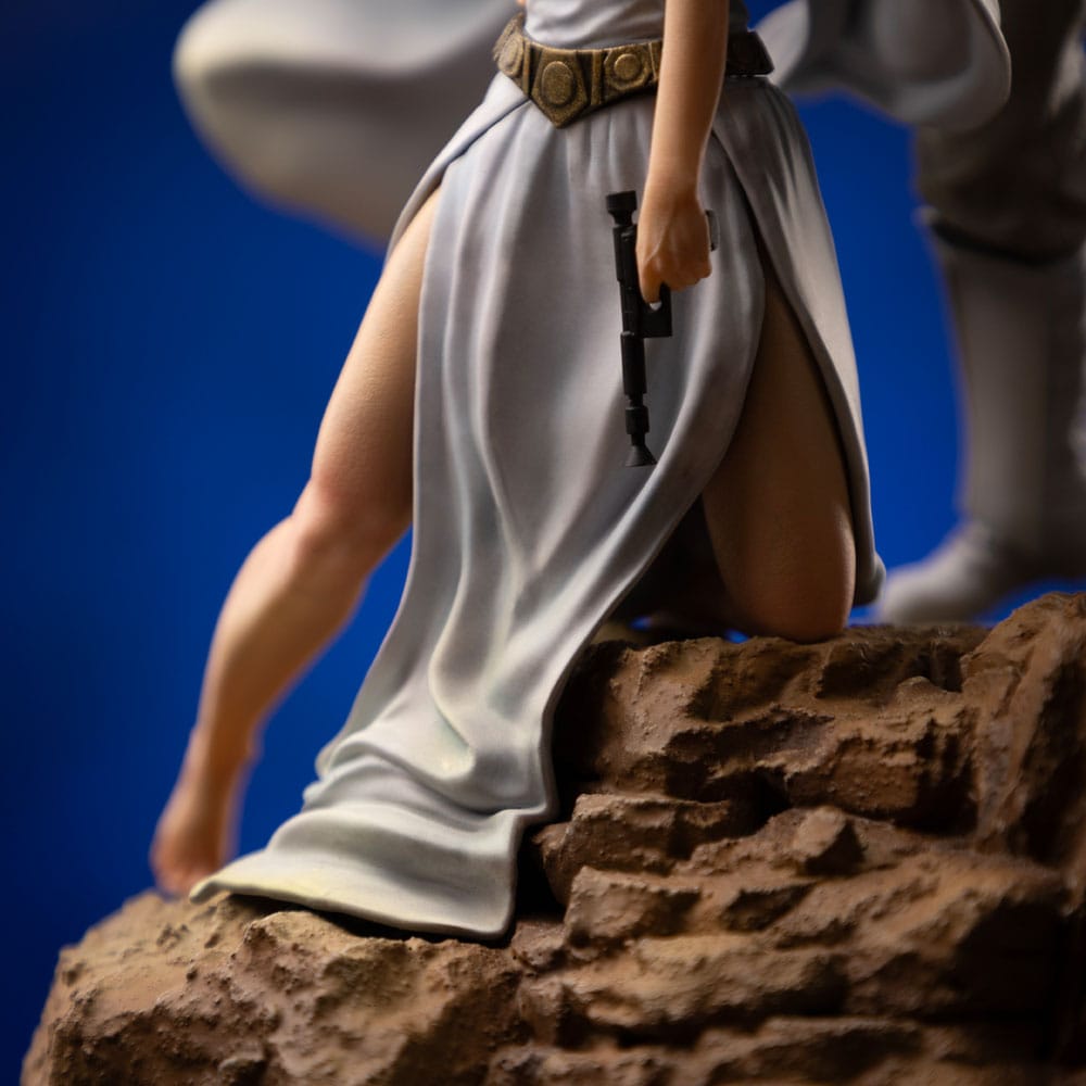 Star Wars Deluxe Art Scale Statue 1/10 Luke and Leia 41 cm – Bild 9
