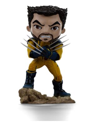 Deadpool & Wolverine Mini Co. PVC Figur Wolverine Unmasked 14 cm