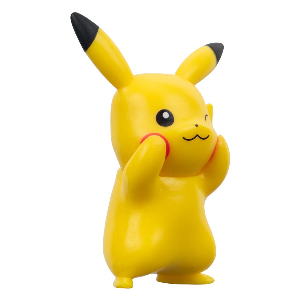 Pokémon Battle Figure Set Figuren 3er-Pack Pikachu #8, Mauzinger, Resladero 5 cm – Bild 4