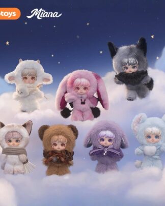Miana Magical Elf Adventure Plüsch-Minifiguren Blindbox 10 cm Display (6)