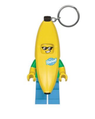 LEGO Classic Schlüsselanhänger mit Leuchtfunktion Banana 8 cm